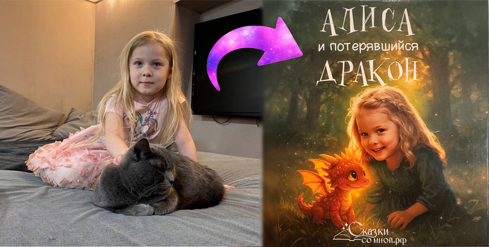 Новый бизнес на Ai - персонализированные детские книги, где героем является сам ребенок. Любая обратная связь приветствуется