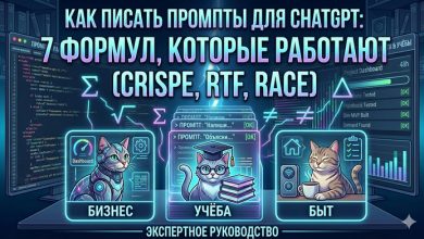 Photo of Как писать промпты для ChatGPT: 7 формул, которые работают (CRISPE, RTF, RACE)