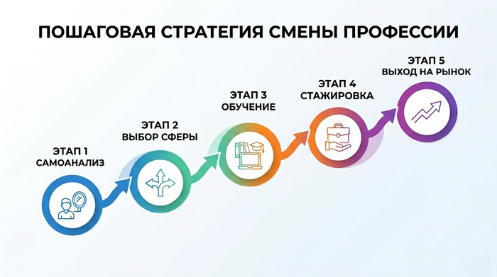 Как сменить профессию во взрослом возрасте: план действий