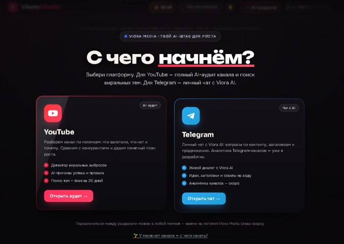 Viora Media + Дизайн