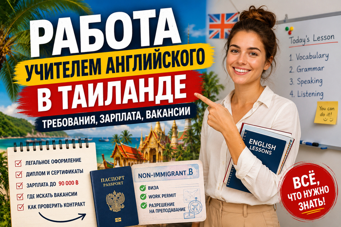 Работа учителем английского в Таиланде: требования, зарплата и поиск вакансий