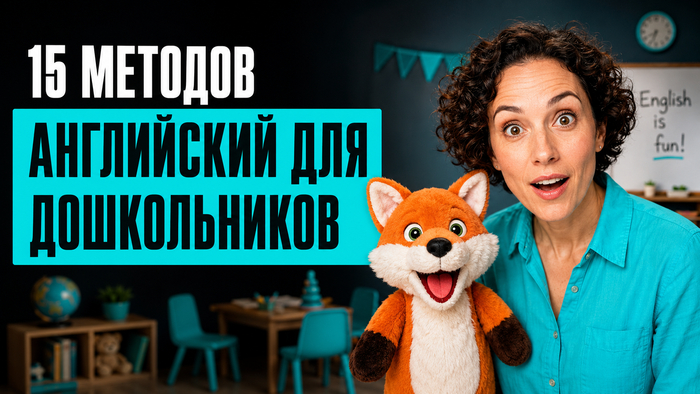 ТОП-15 лучших методов преподавания английского дошкольникам 