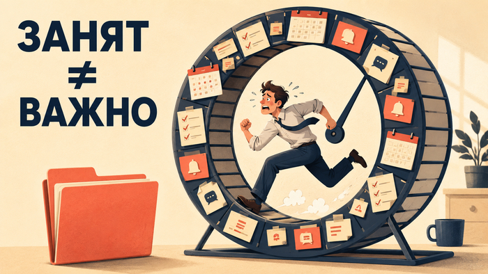 Почему вы заняты весь день, но главное всё равно не сделано 