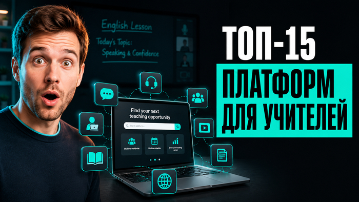 ТОП-15 лучших платформ для учителей английского 