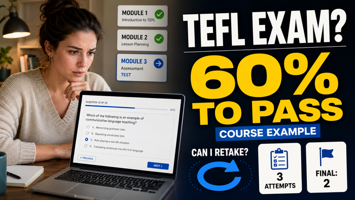 Как проходит TEFL-экзамен: что проверяют, какой проходной балл и можно ли пересдать
